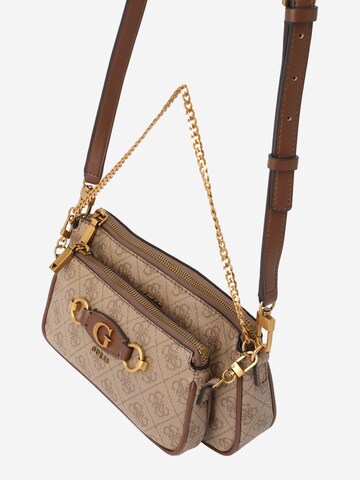 GUESS Shoulder Bag 'Izzy' in Brown