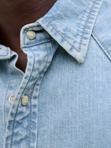 Jacks & Jones Regular Fit Hemd‌‌‌‌‌‌ in Blau