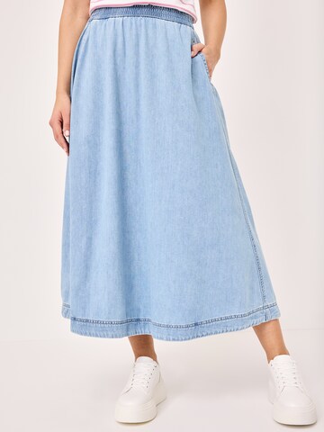 PADDOCKS Jeansrock in Blau: Vorderseite