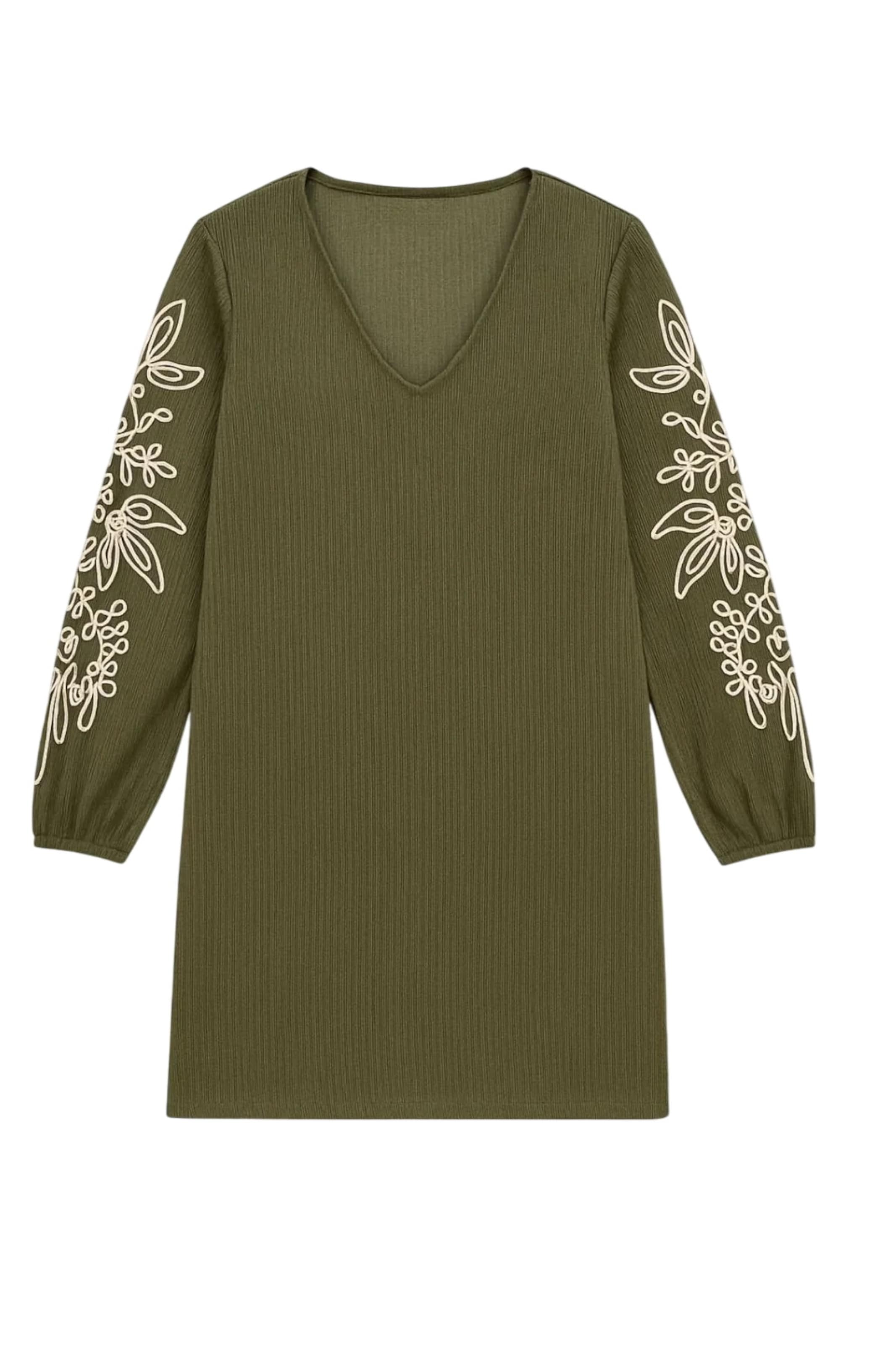 Shape Of You Dress in Green: front