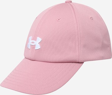 UNDER ARMOUR - Gorra deportiva 'Blitzing' en rosa: frente