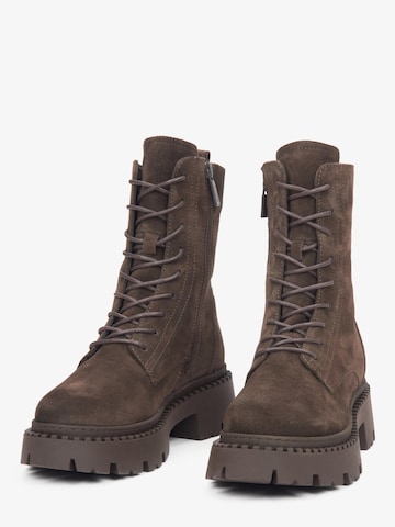 Estro - Botines con cordones '09-283714' en marrón