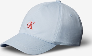 Chapeau Calvin Klein en bleu : devant