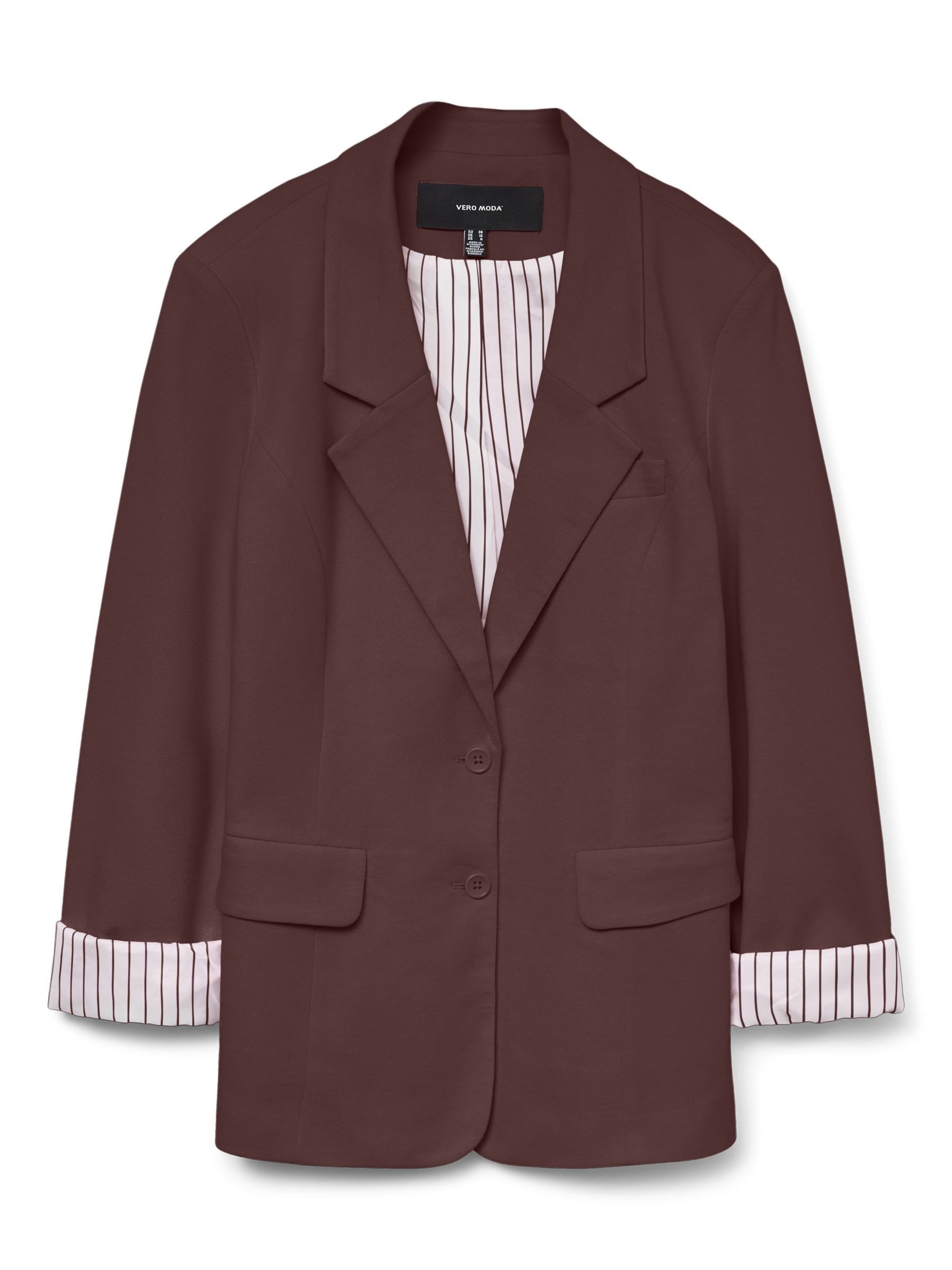 Blazer di VERO MODA in marrone: frontale