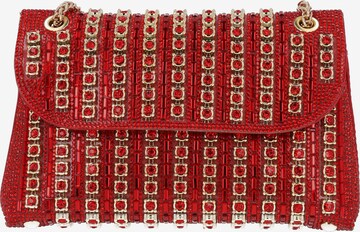 faina Clutch in Rood: voorkant