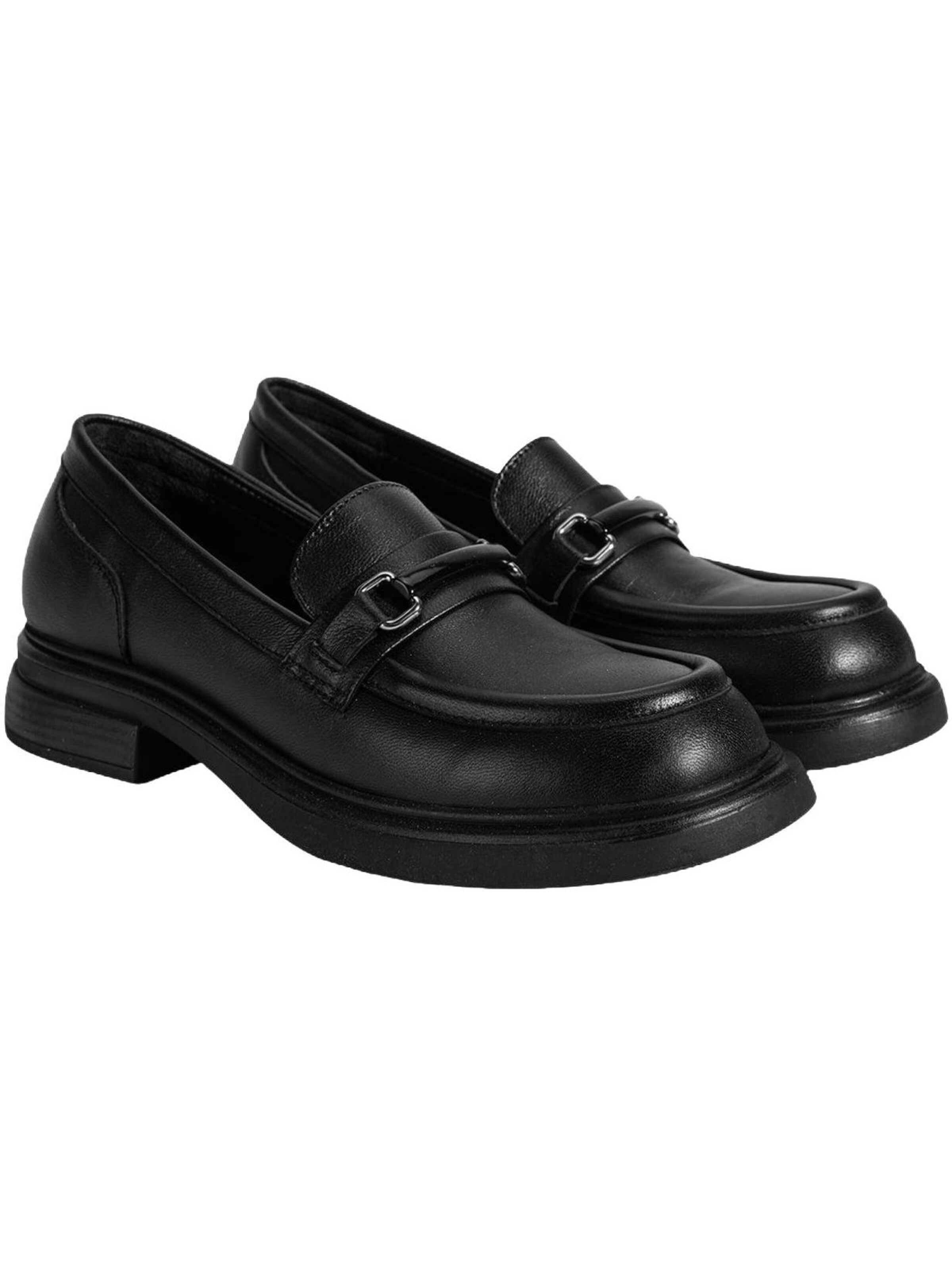 Desa Mokassin 'Slip-Ons'‌‌ in Schwarz