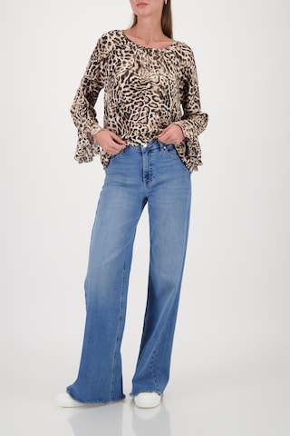 monari - Blusa en beige