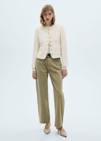 MANGO Jacke 'Wintour' in Beige