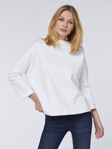 Detto Fatto Sweatshirt in White: front