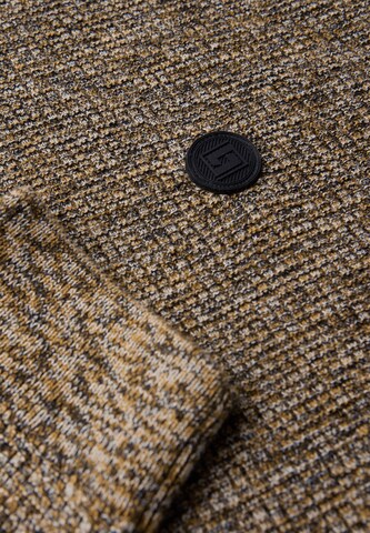 Street One MEN Pullover 'Mouline' in Gelb