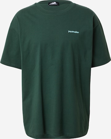 Pacemaker Shirt 'TRIPLE PACE' in Groen: voorkant
