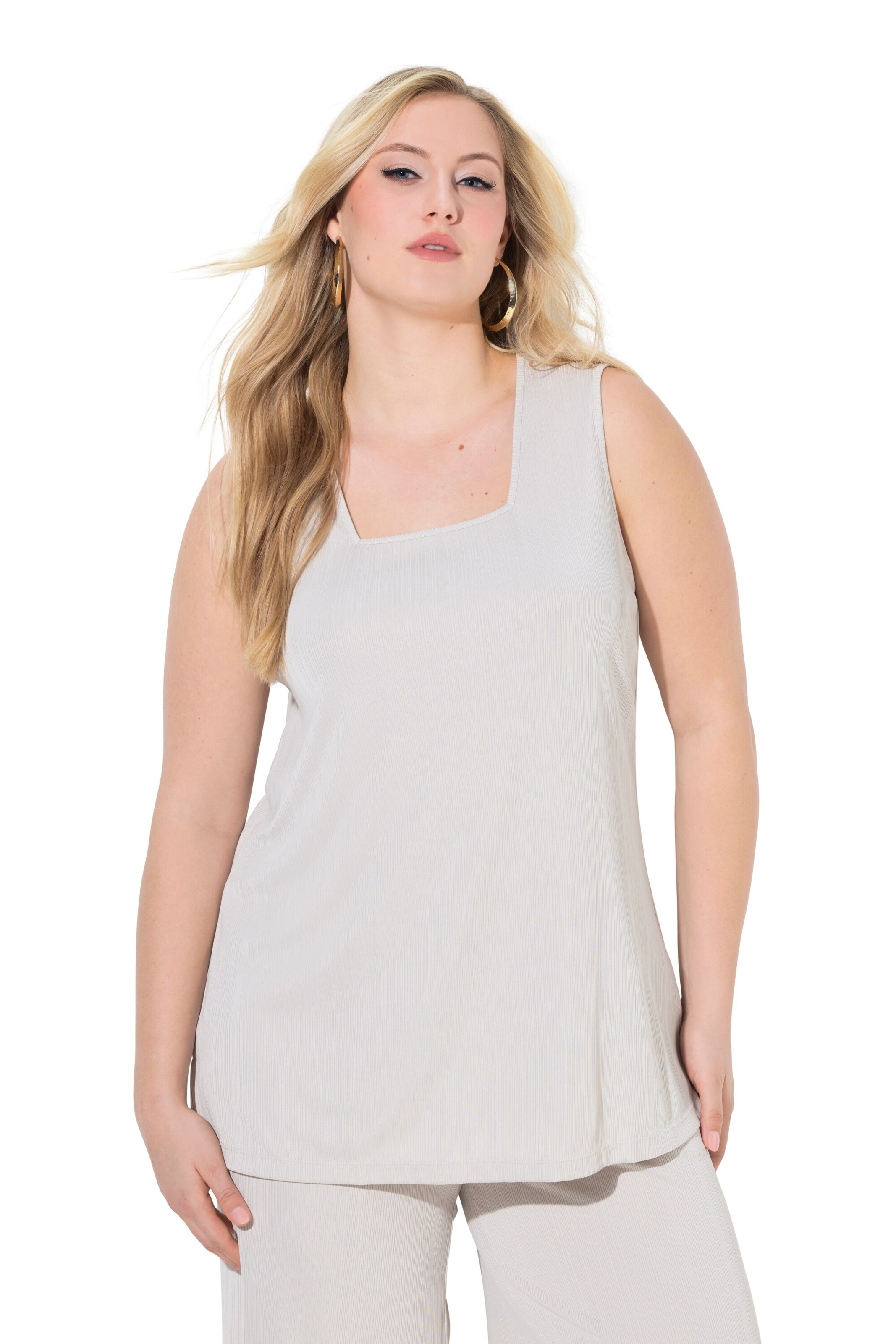 Ulla Popken Top in White: front