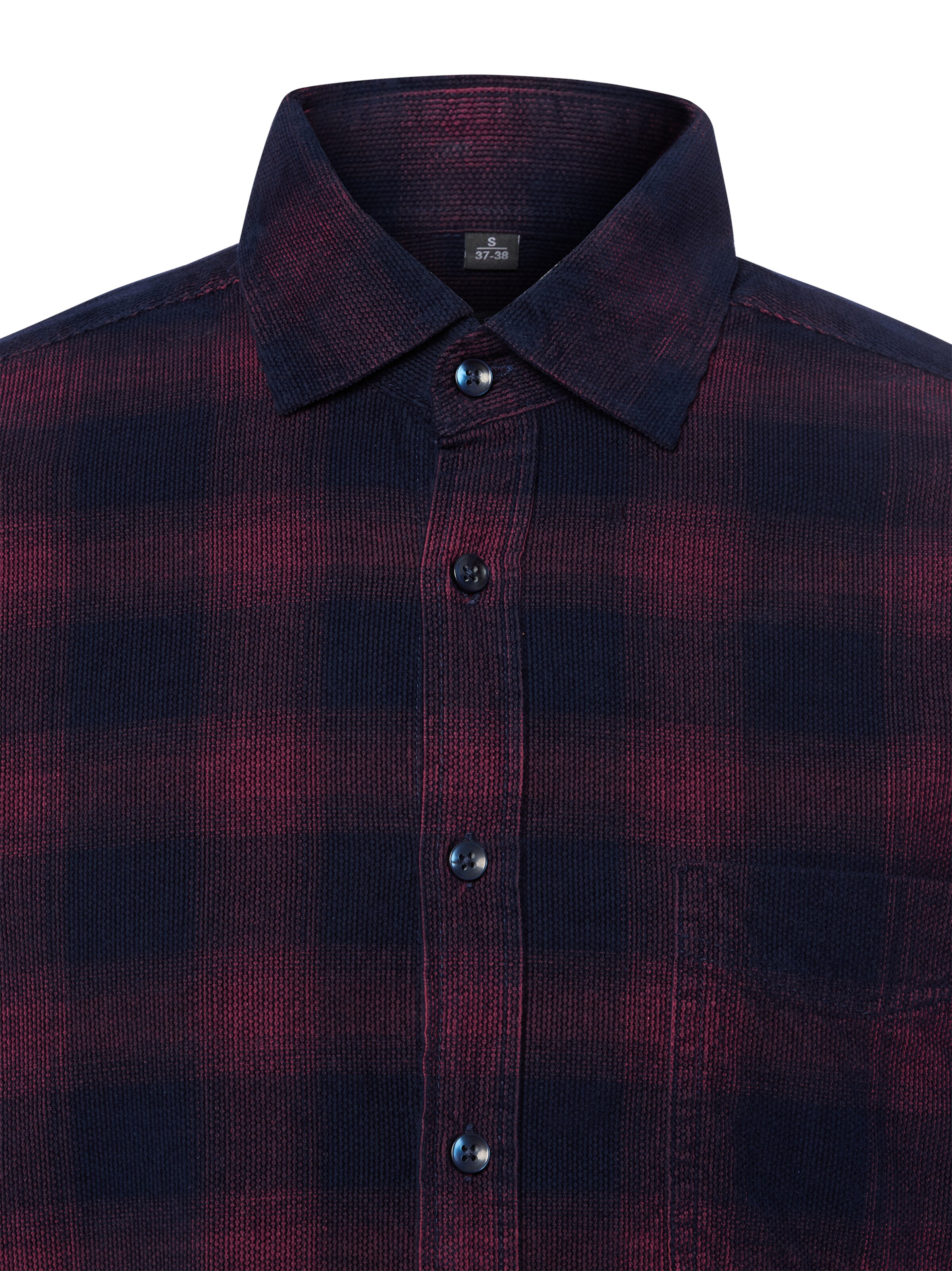 Nils Sundström Regular Fit Hemd in Blau