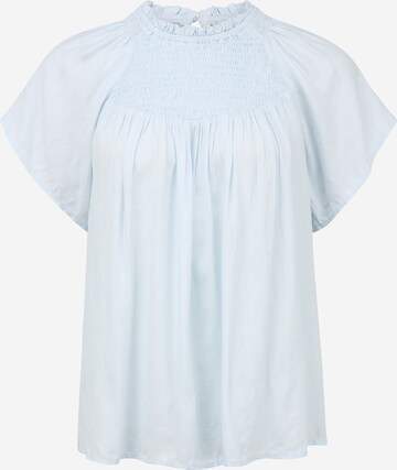 Y.A.S Tall Blouse 'Leah' in Blue: front