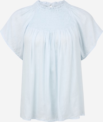 Y.A.S Tall Blouse 'Leah' in Blauw: voorkant