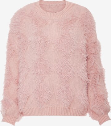 Poomi Sweater in Pink: front