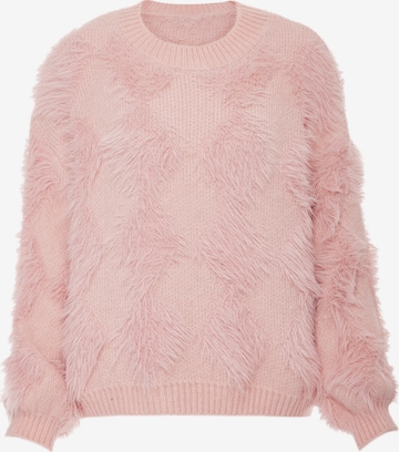 Pull-over Poomi en rose : devant