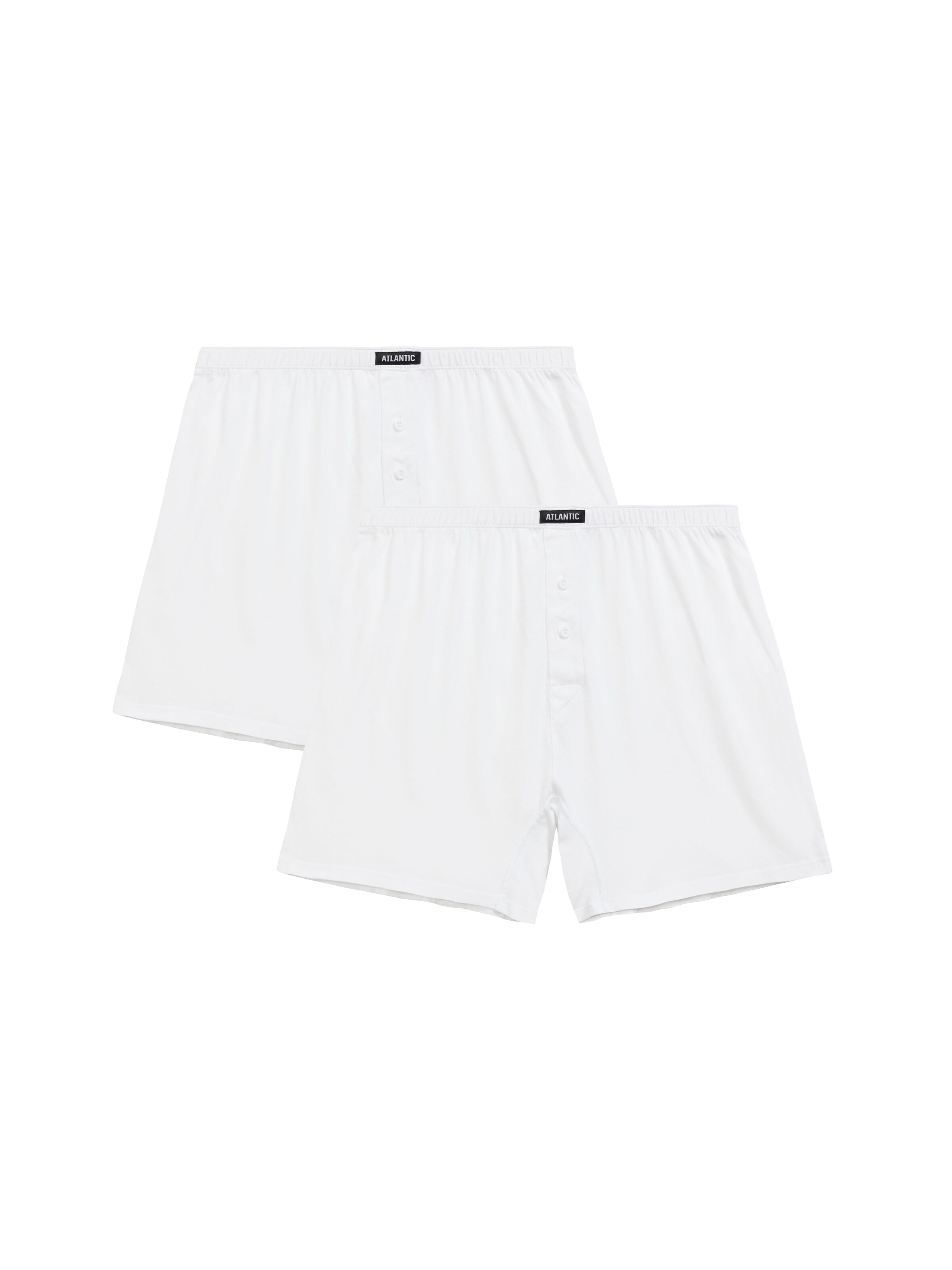 Atlantic Boxer shorts 'ATLANTIC' in White: front