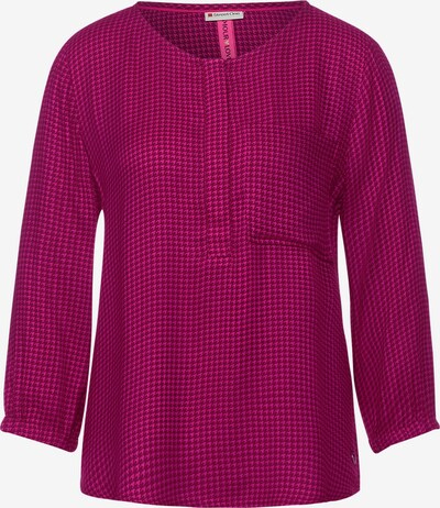 STREET ONE Bluse in pink / rotviolett, Produktansicht