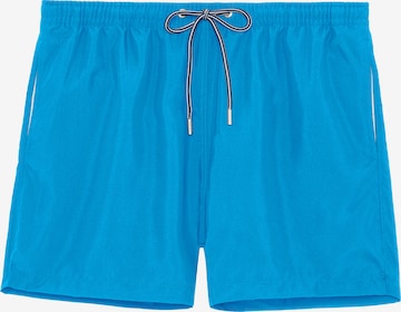 Shorts de bain ' Sea Life ' HOM en bleu : devant