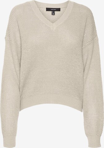 VERO MODA Pullover 'LEANNA' i beige: forside