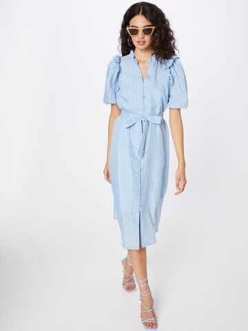 Love & Divine Shirt Dress in Blue