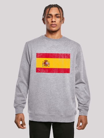 F4NT4STIC Sweatshirt 'Spain Spanien Flagge' in Grey | ABOUT YOU