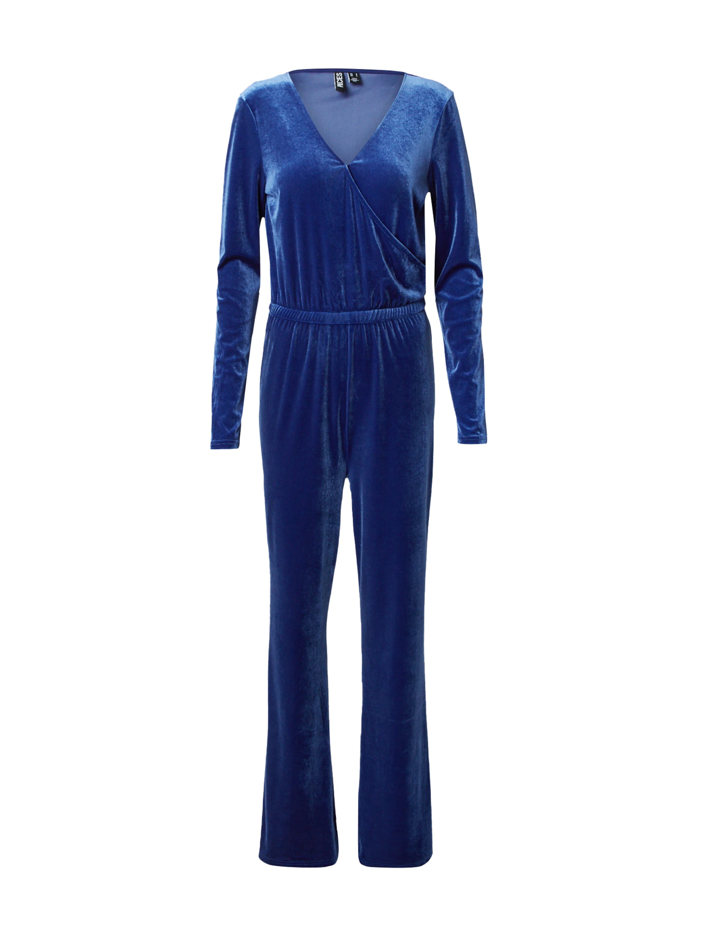 Tuta jumpsuit 'JOANNA' di PIECES in blu: frontale