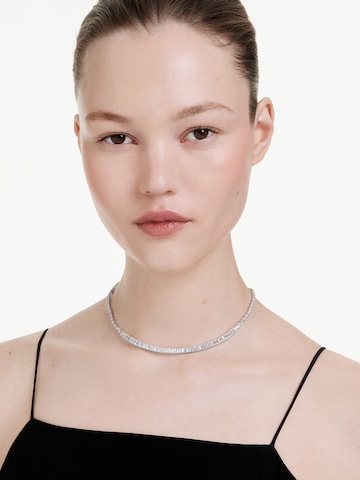 Swarovski Kette in Silber: Vorderseite