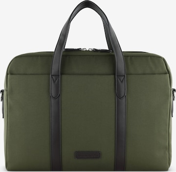 Porte-documents 'Maro' bugatti en vert : devant