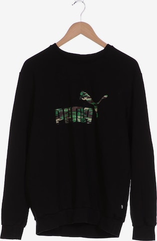 PUMA Sweater & Cardigan in L in Black: front