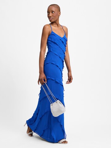 Marie Lund Abendkleid in Blau