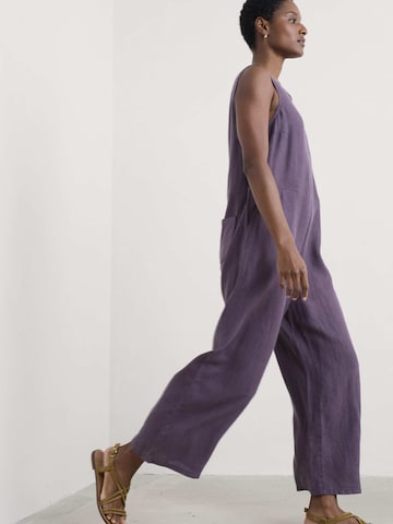 Seasalt Cornwall Jumpsuit 'Salt Air' in Lila