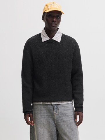 JACK & JONES - Pullover 'JORCHAMBERI' em preto
