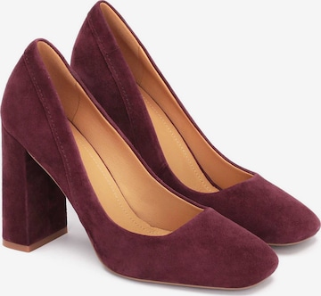 Kazar Pumps in Rood