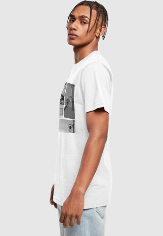 Mister Tee Shirt 'Hoop Life' in White