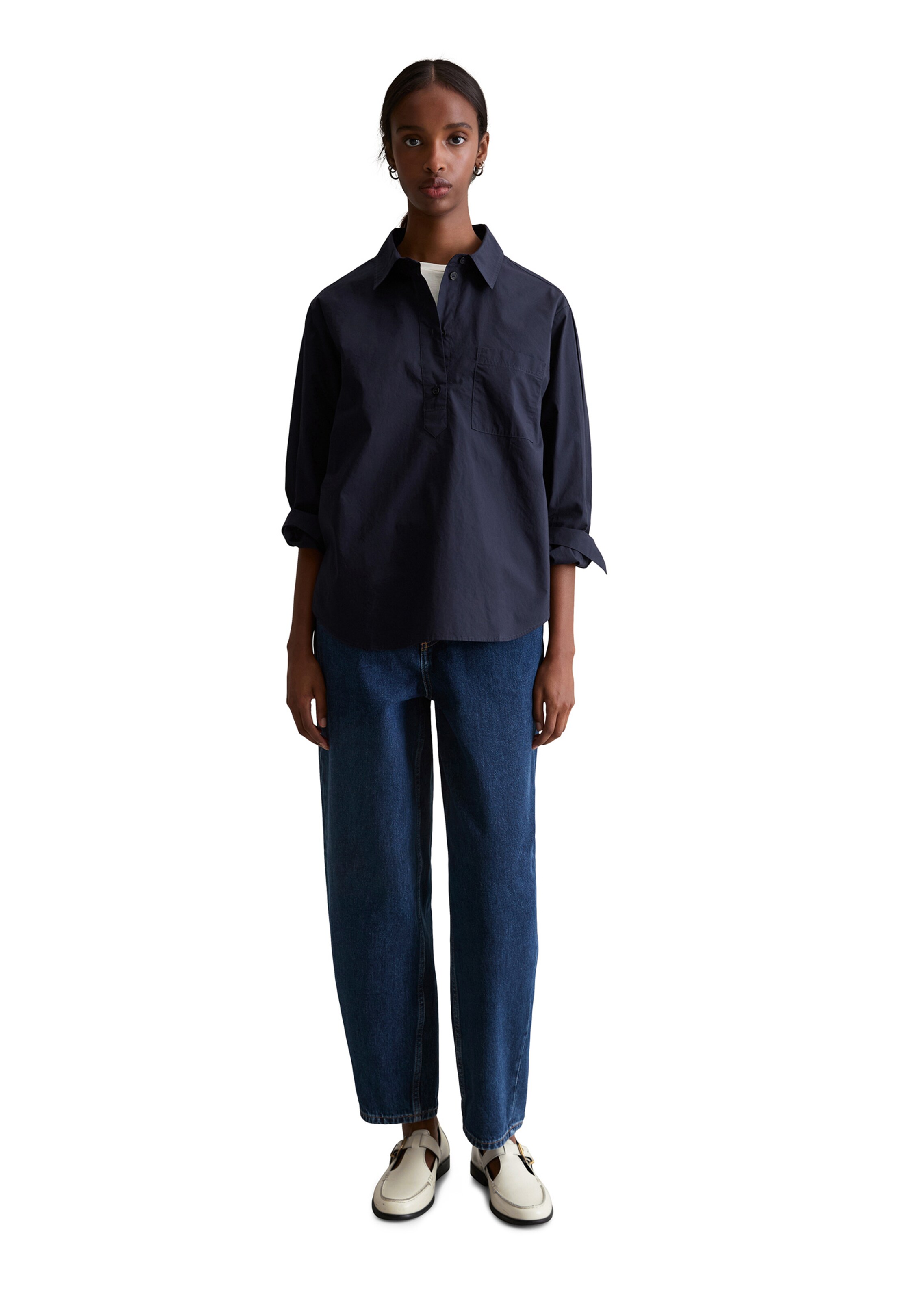 Marc O'Polo DENIM Blouse in Blauw