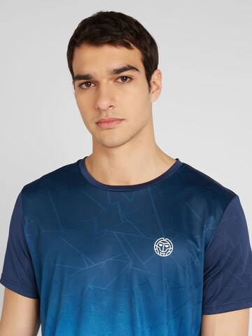 BIDI BADU Performance Shirt 'Beach Spirit' in Blue