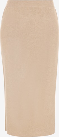 Gonna di DreiMaster Maritim in beige: frontale