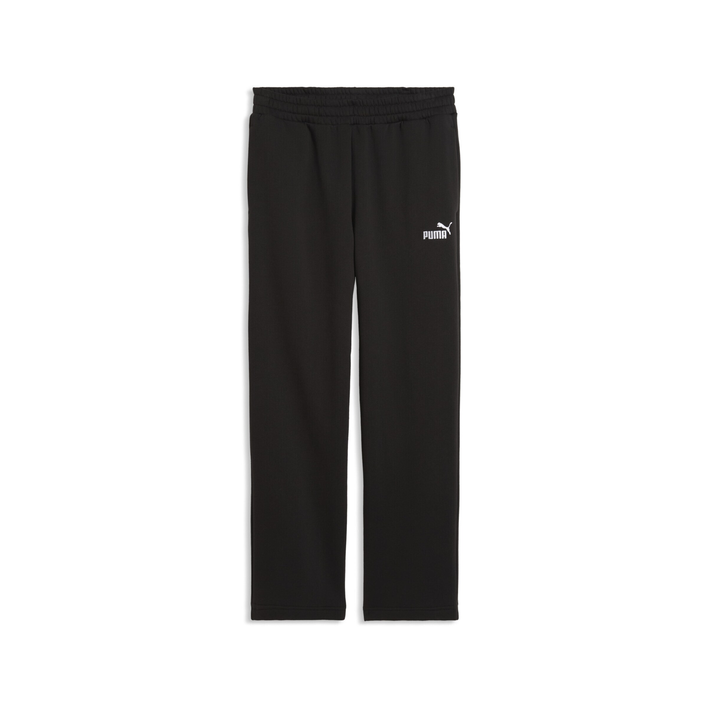 Pantalon de sport 'Essentials Relaxed No. 1' PUMA en noir : devant