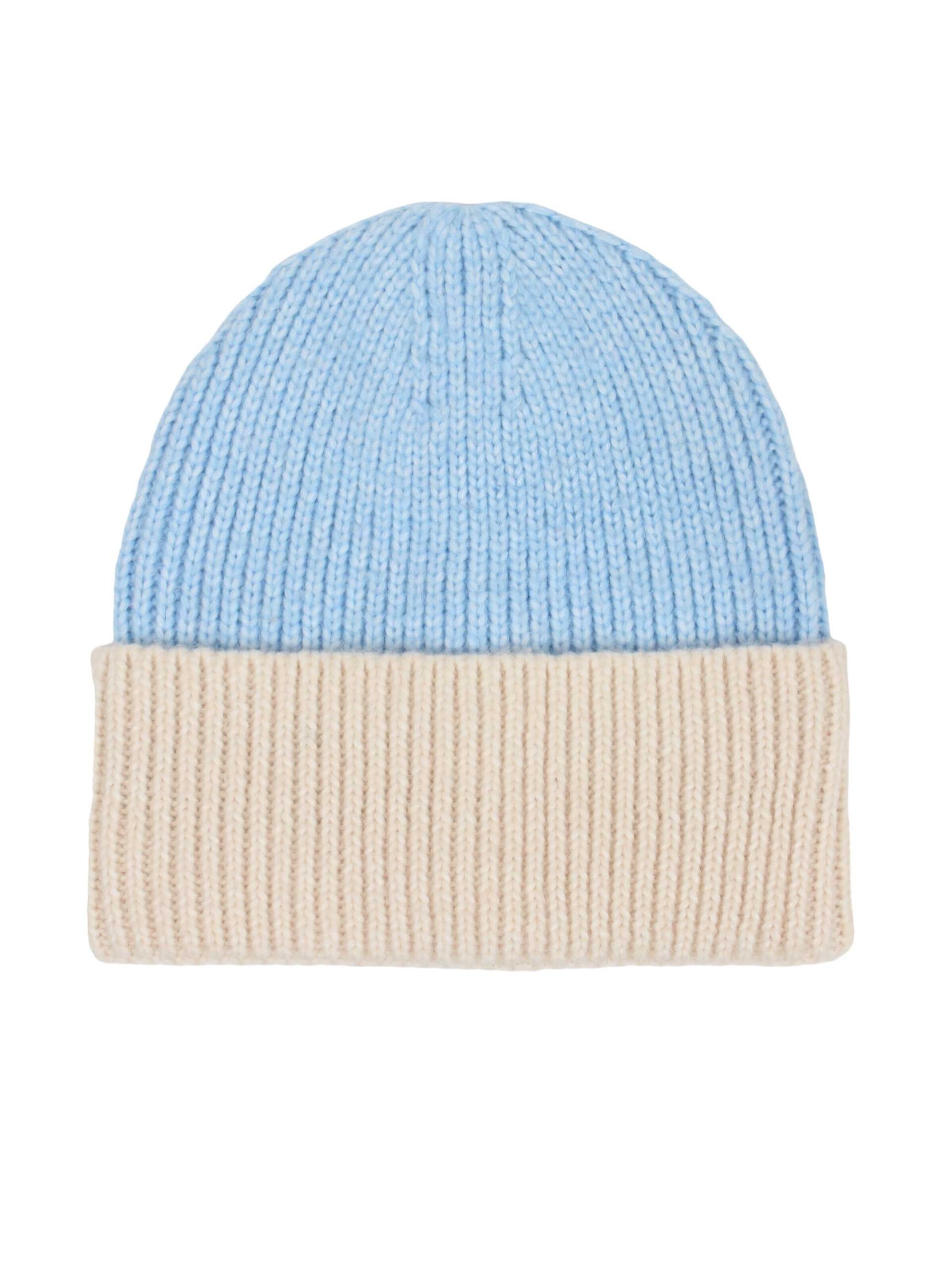 SAMAYA Beanie 'Odon' in Blue: front