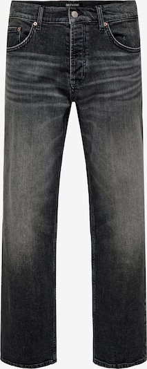 Only & Sons Farkut 'ONSEdge' värissä musta denim, Tuotenäkymä