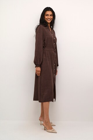 Robe-chemise Kaffe en marron