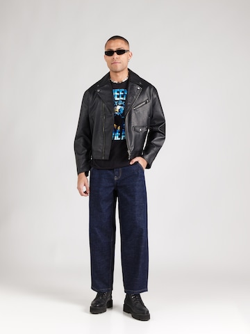 AMPLIFIED Shirt 'QTSA - Eagle' in Zwart