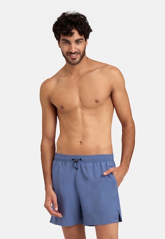 ARENA Board Shorts 'EVO' in Blue: front