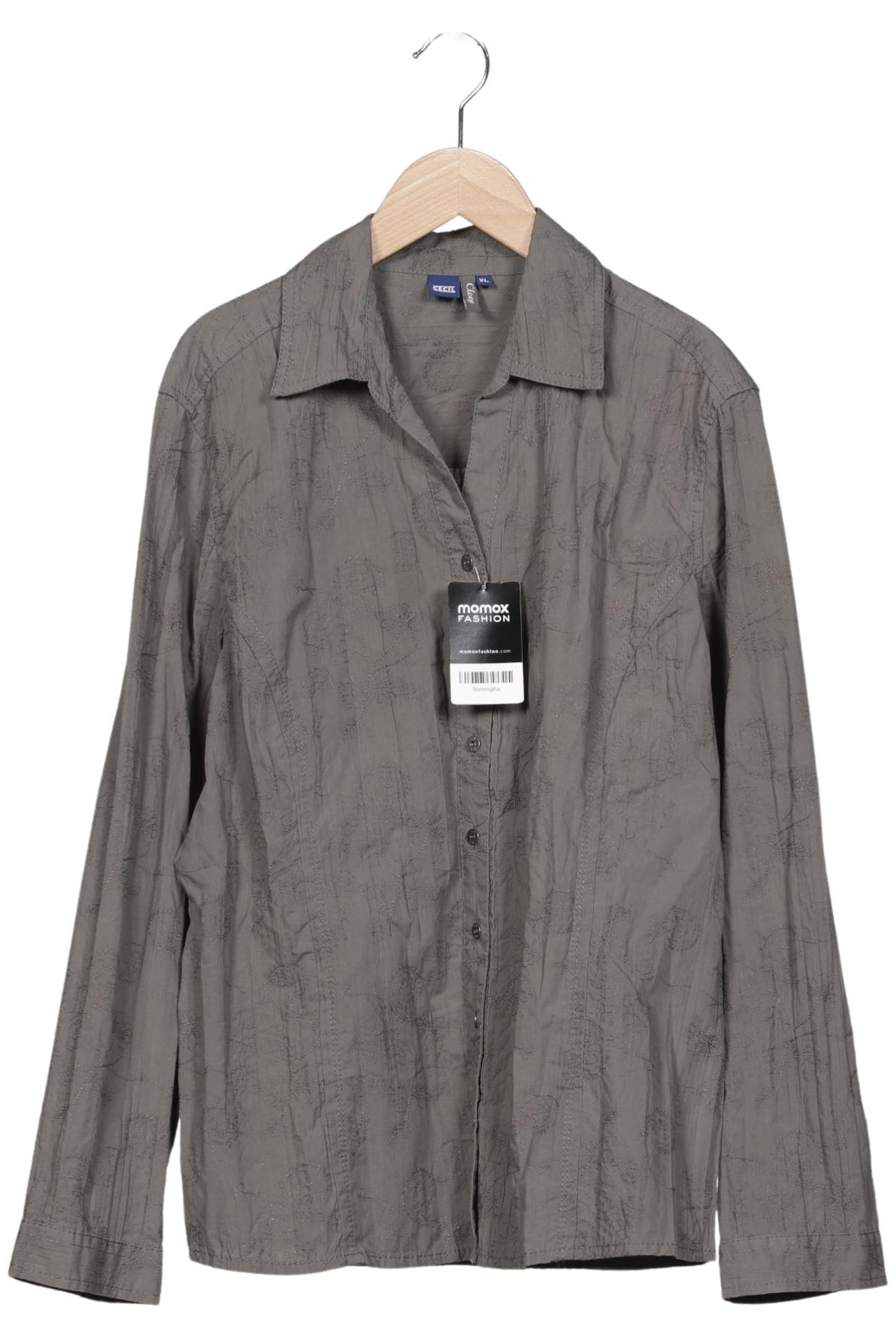 CECIL Bluse XL in Grün: Vorderseite