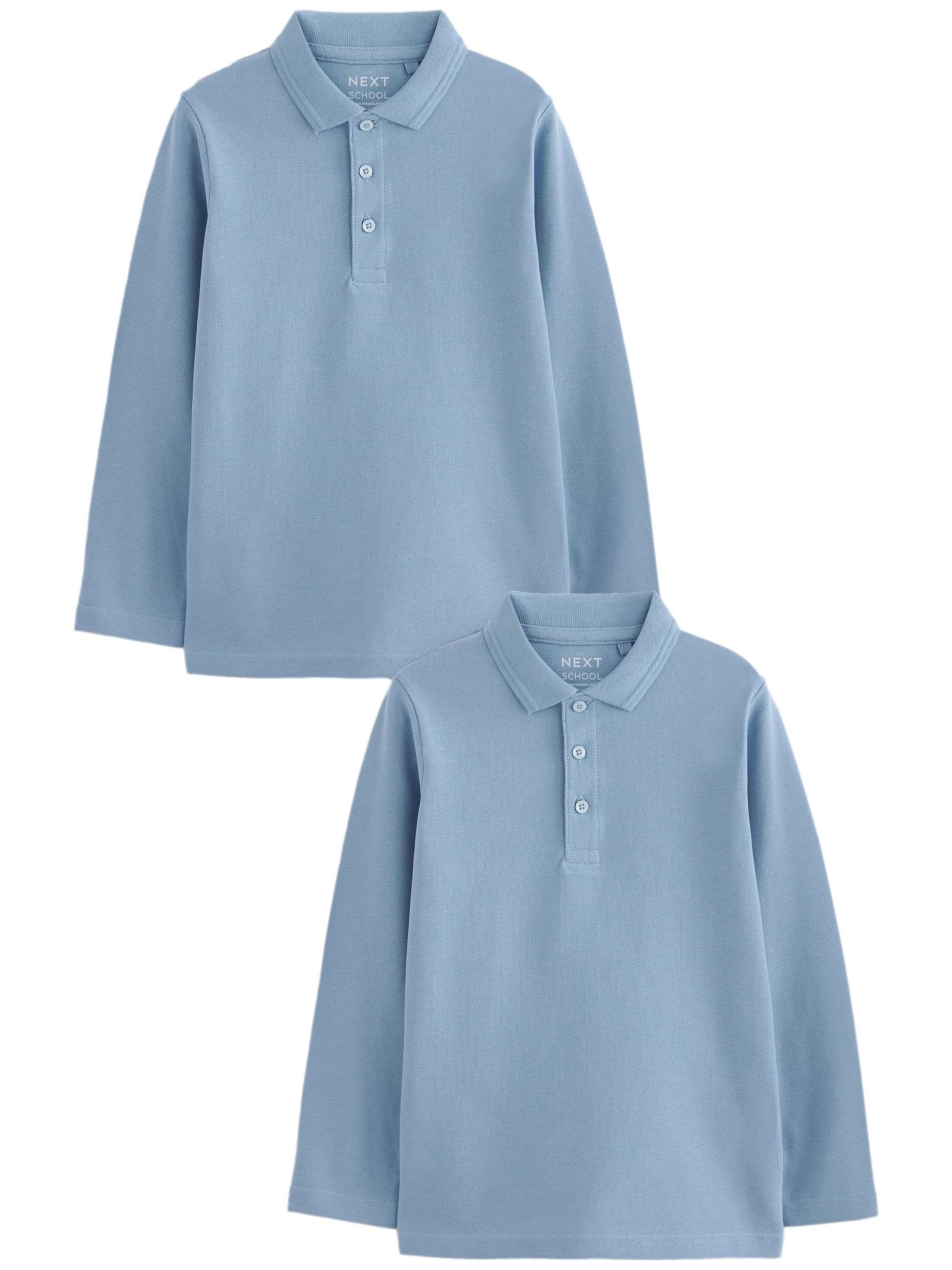 Next - Camiseta en azul: frente