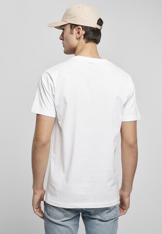 T-Shirt 'Ufo Pizza' Mister Tee en blanc