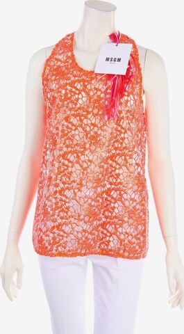 MSGM Top XXS in Orange: predná strana