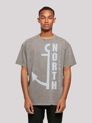 F4NT4STIC tee in Grau: Vorderseite